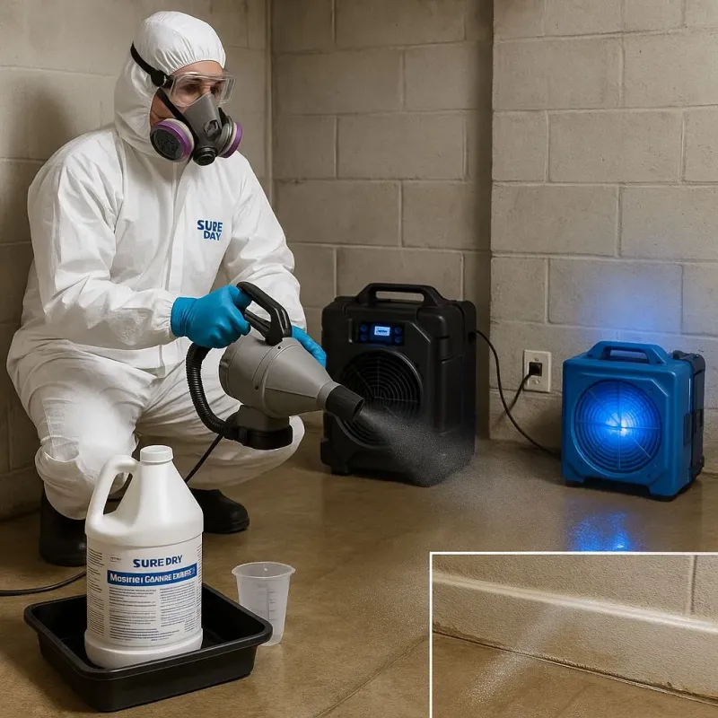 Sanitization and Odor Removal process in Gibsonia, PA